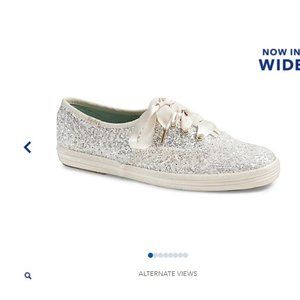 WOMENS KEDS X KATE SPADE NEW YORK CHAMPION GLITTER